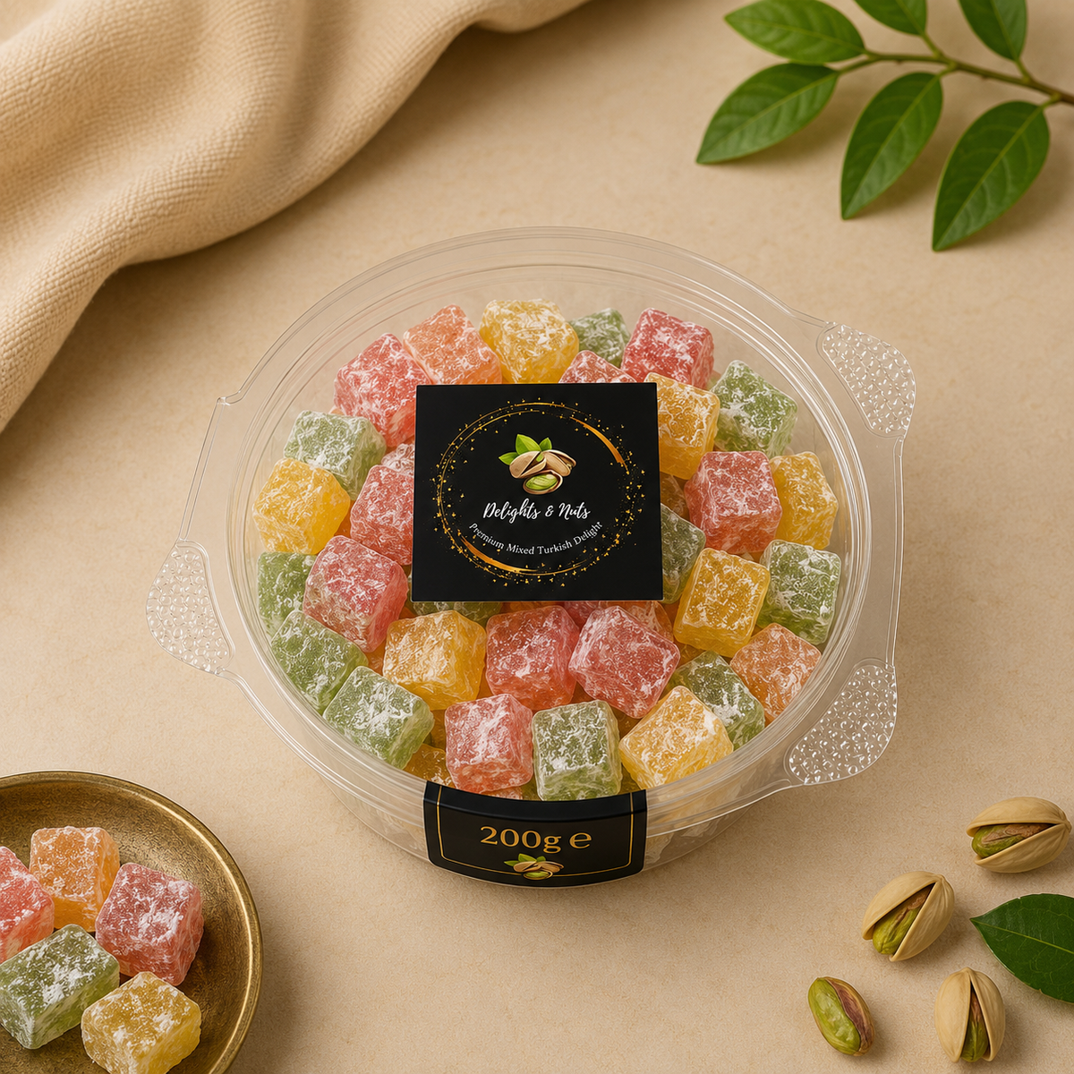 Mini Mixed Turkish Delight – 200g