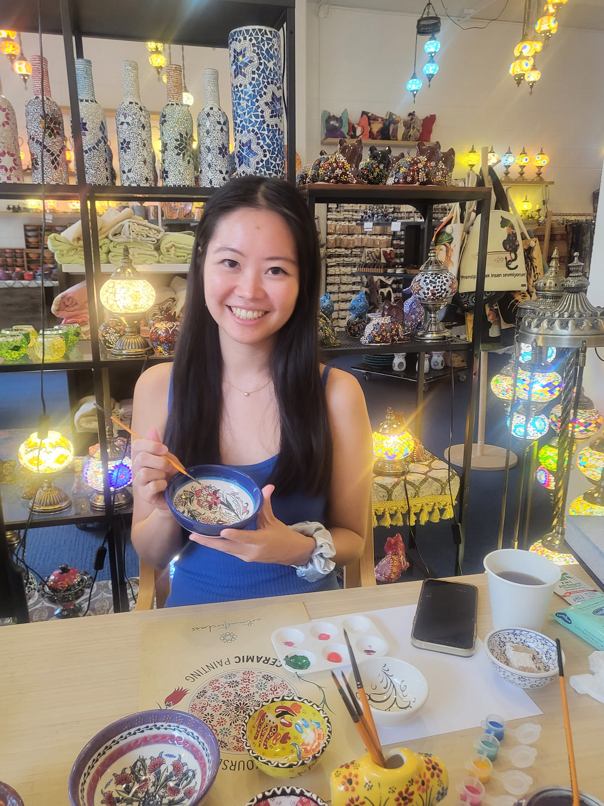 Ceramic Painting Class in Wonthaggi