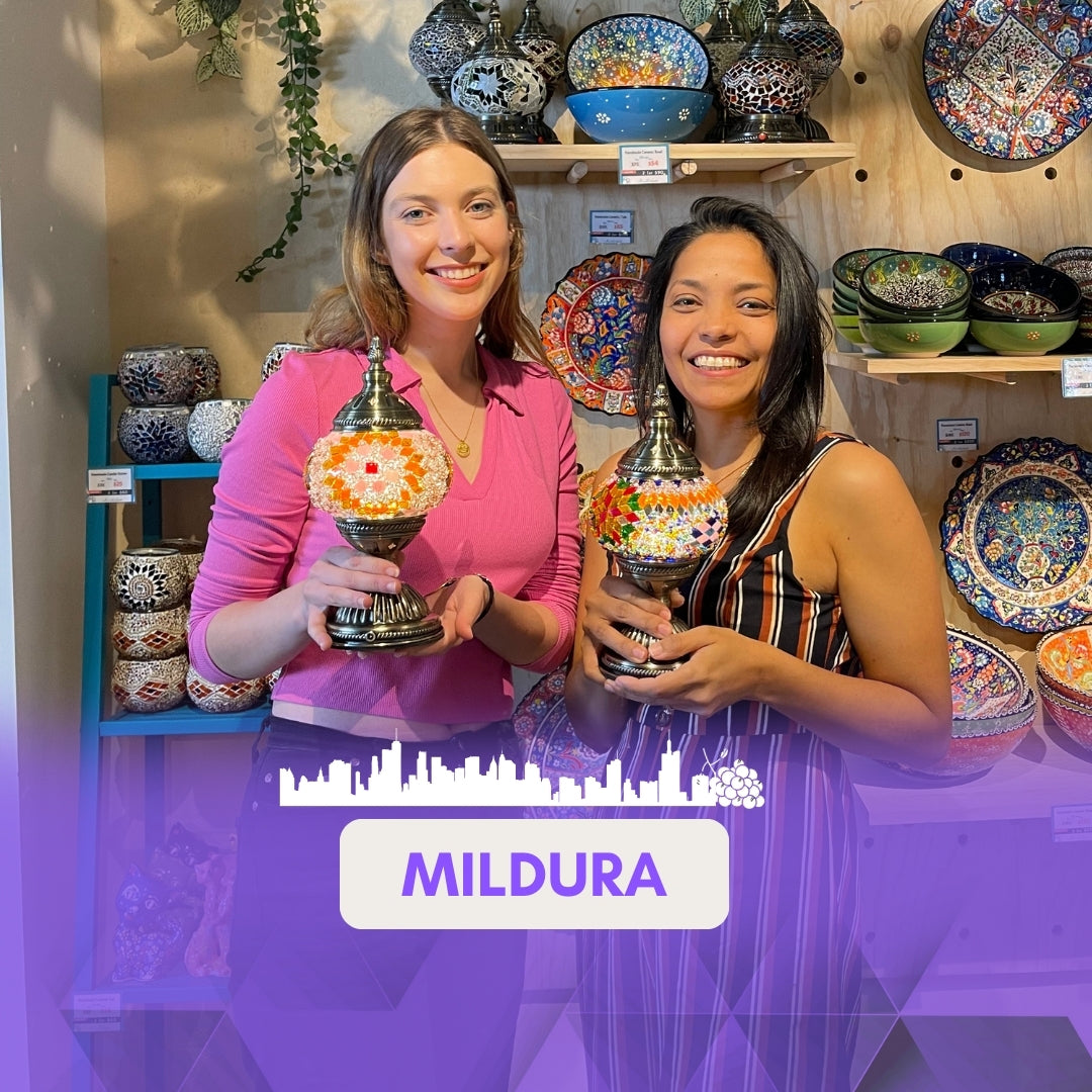 Turkish Lamp Workshop in Mildura