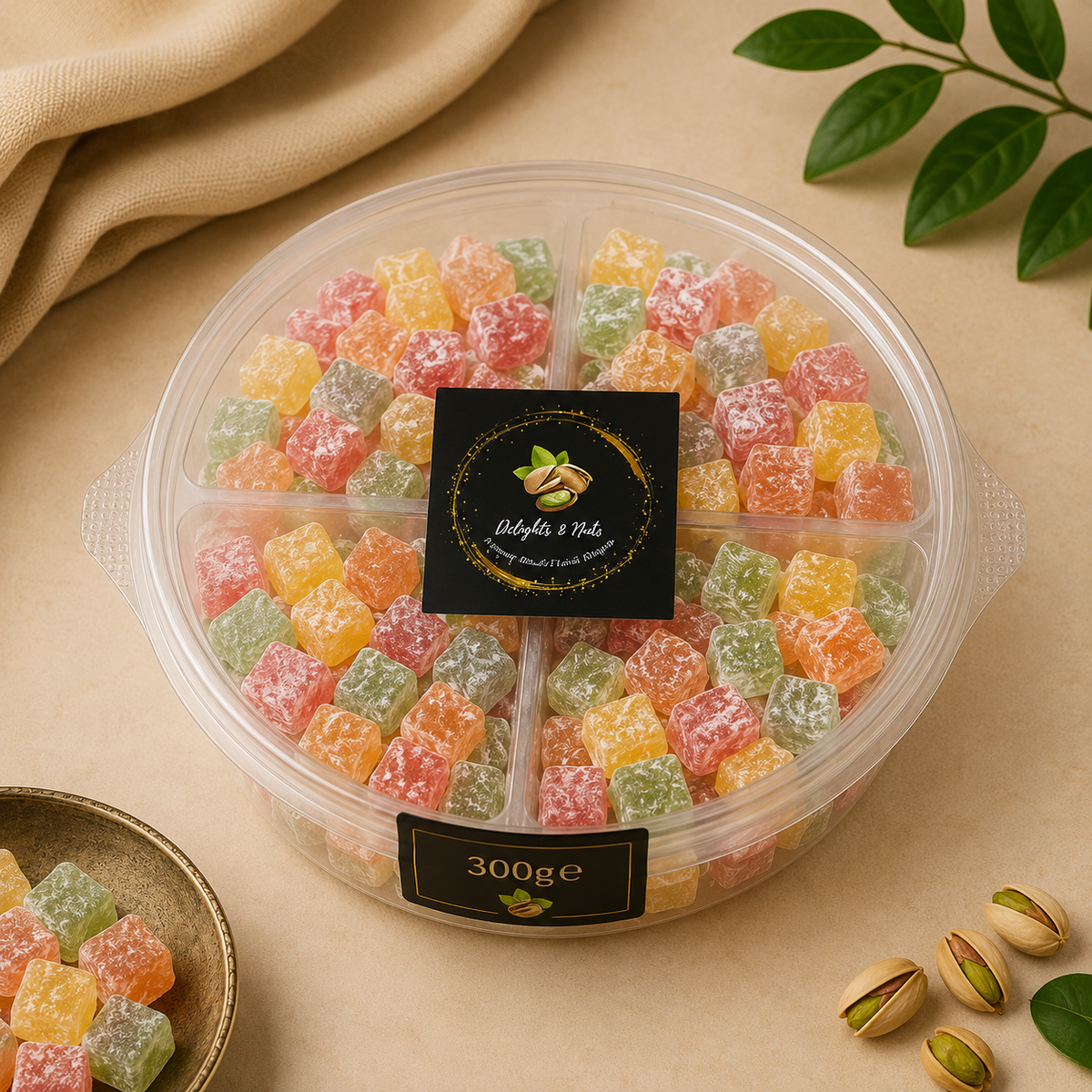 Mini Mixed Turkish Delight – 300g