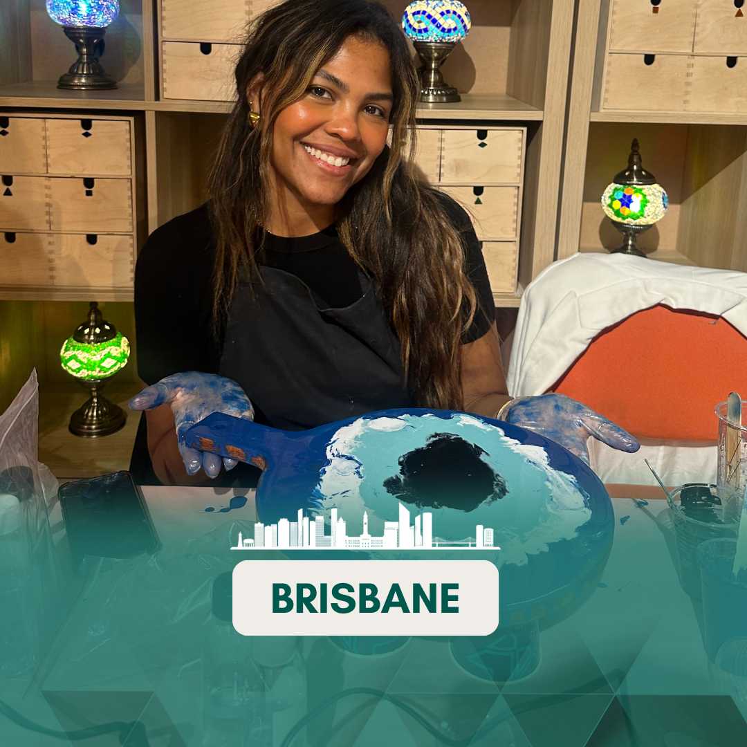 Resin Art Class in Brisbane