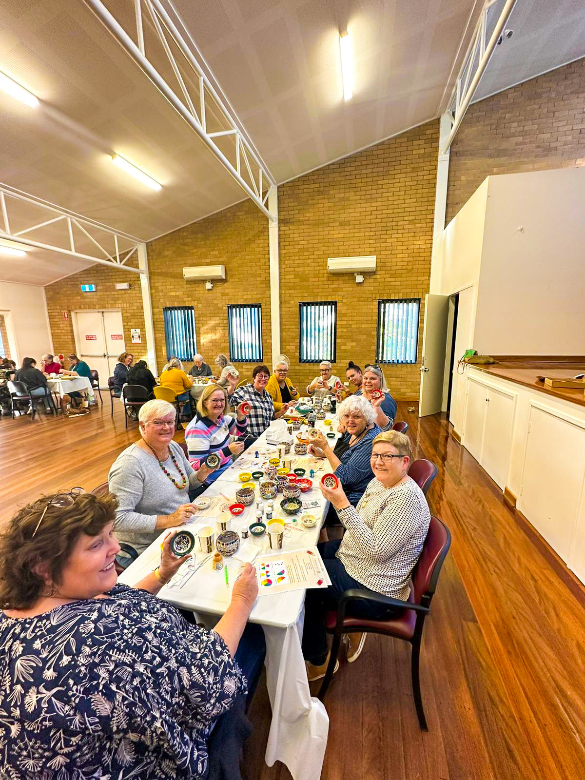 Ceramic Paint and Sip Class in Launceston