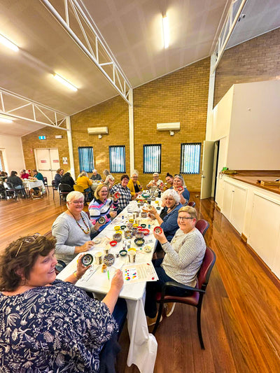Ceramic Paint and Sip Class in Launceston