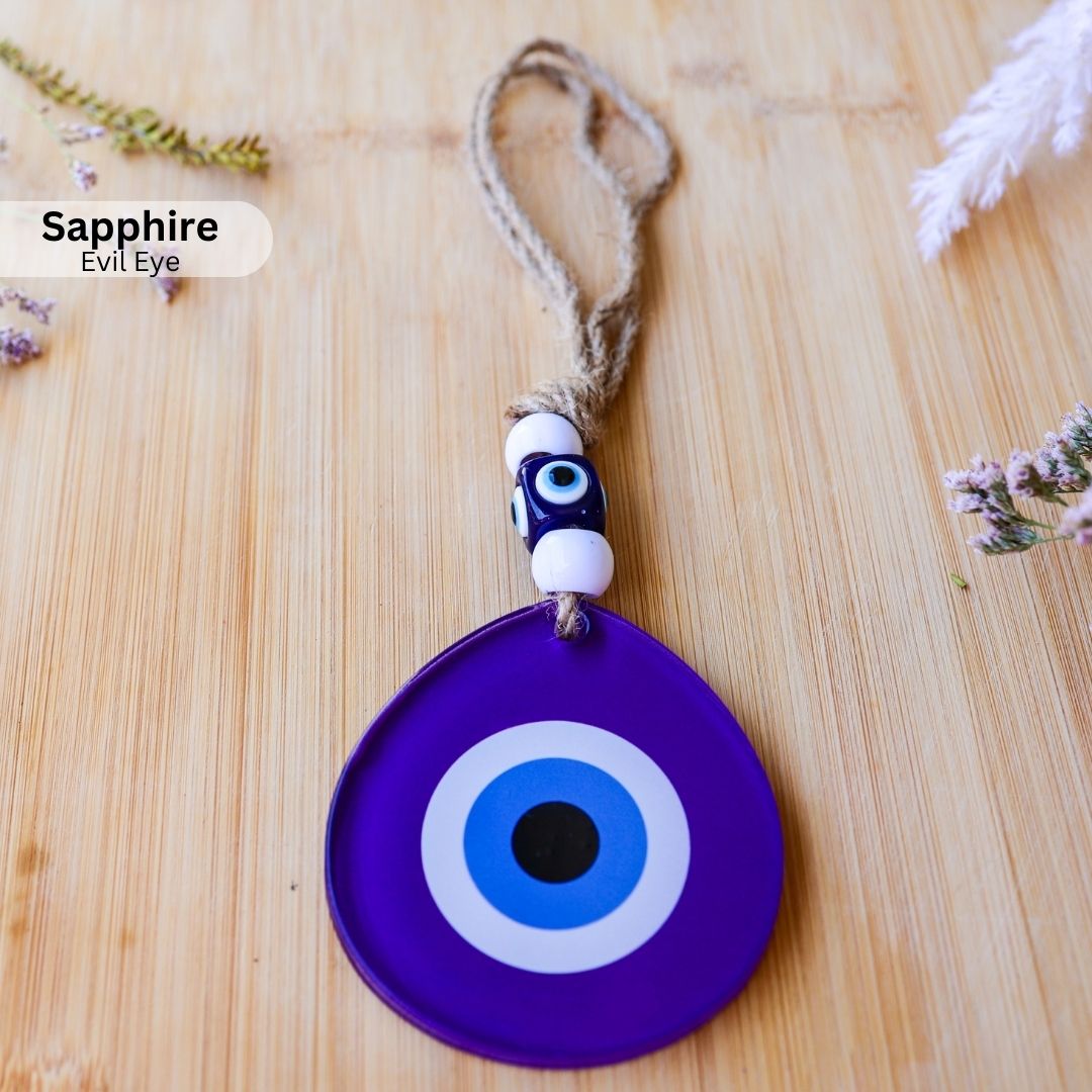 Handcrafted Turkish Evil Eye - Sapphire