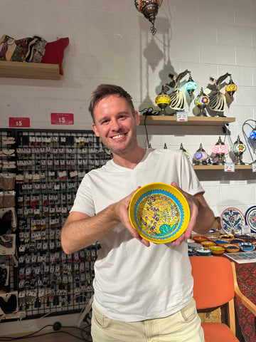 Patterned Ceramic Paint and Sip Classes in Sydney