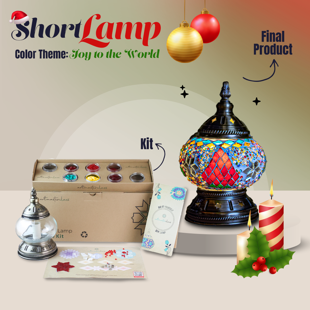 Short Table Lamp Christmas Collection DIY Kit