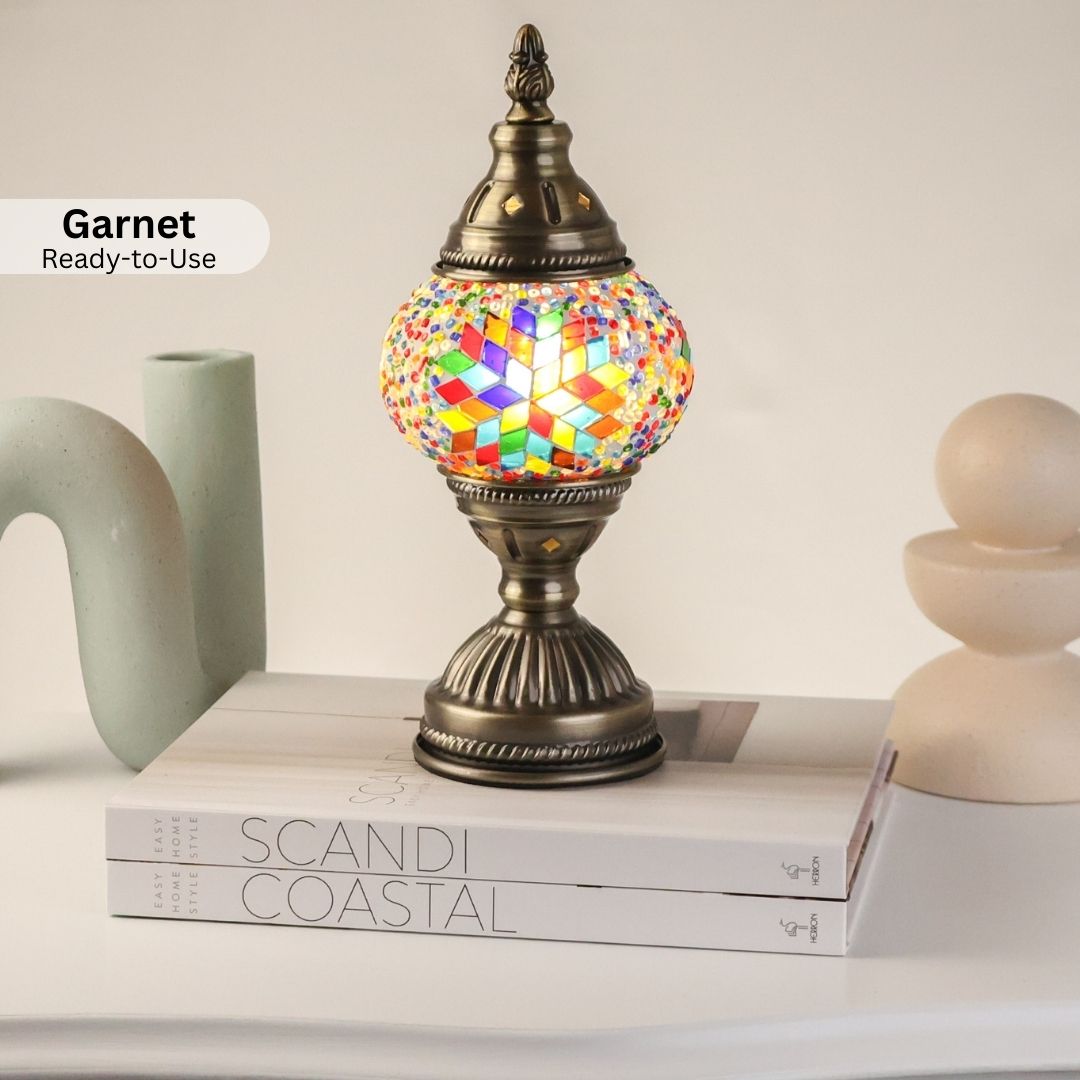 Mini Table Lamp - Garnet