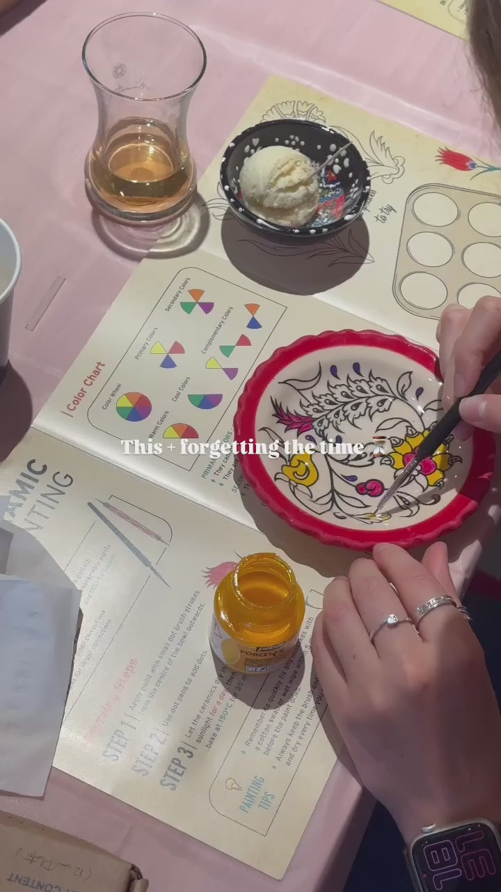 Ceramic Paint and Sip Class in Ballina