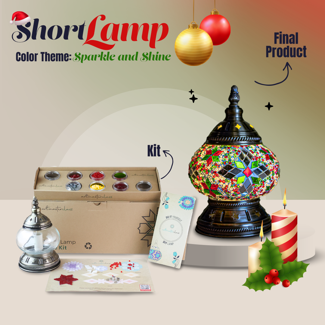 Short Table Lamp Christmas Collection DIY Kit